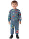 Kids Tracksuit Indigo 2 Pieces
