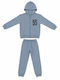 Kids Sweatpants Set Light Blue