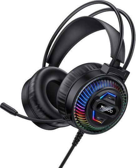 EK06 Over Ear Gaming Headset με σύνδεση USB for PC