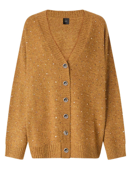Marche Women's Knitted Cardigan in Yellow