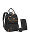Miss Lulu Backpack Μαύρο