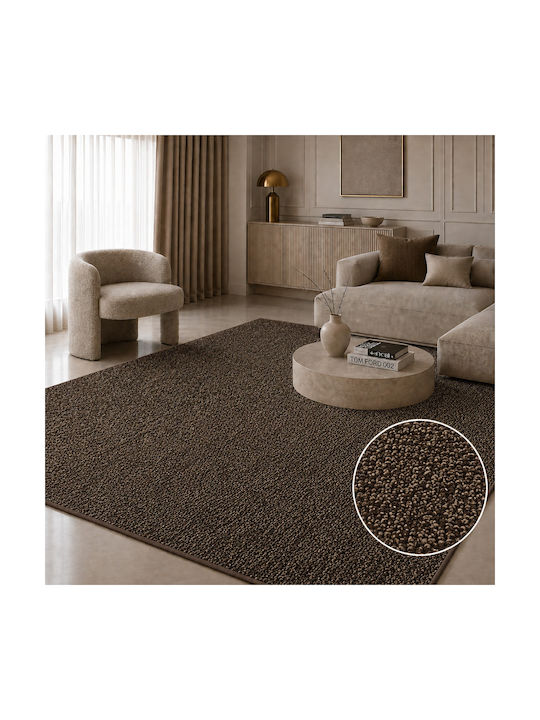 Saray Home Jollie Χαλί Τζακιού Ορθογώνιο Καφέ 2...