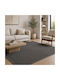 Saray Home Deluxe Αντιολισθητικό Χαλί Ορθογώνιο Γούνινο Ανθρακί 240x300cm