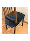 Elastische Abdeckung Für Stuhl Blau Marine 50cm