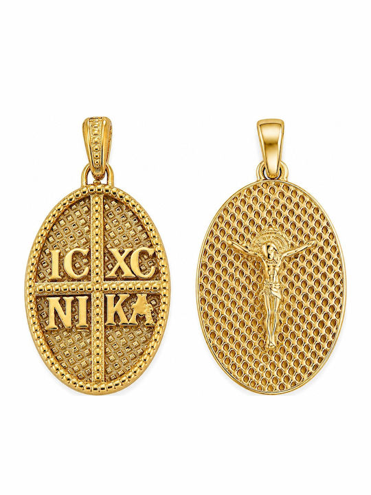 Senzio Belibasakis Charm Φυλαχτό από Χρυσό 9Κ
