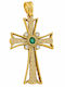 Senzio Belibasakis Women's Gold Cross 9K Without Chain