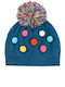 Kids Knitted Multicolour Beanie