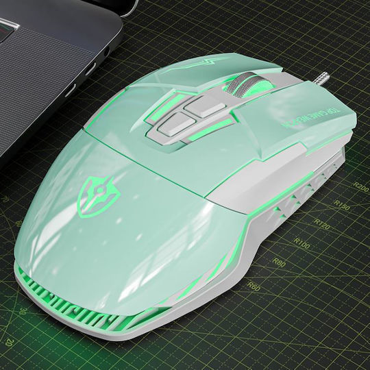 Shipadoo G7 7D Gaming Mouse 8800 DPI Green