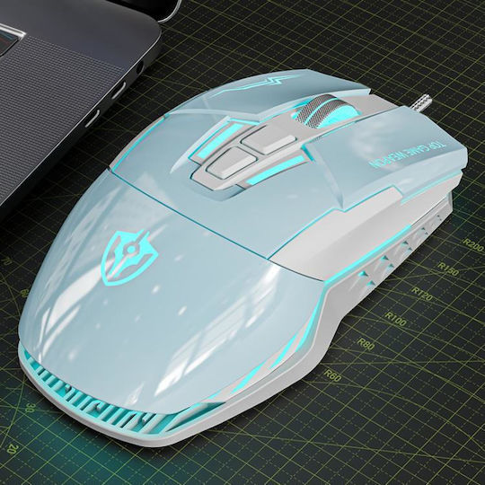 Shipadoo G7 7D Gaming Ποντίκι 8800 DPI Μπλε
