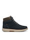 Navy Blue Men's Boots