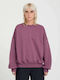 Long Women's Sweatshirt Orchid