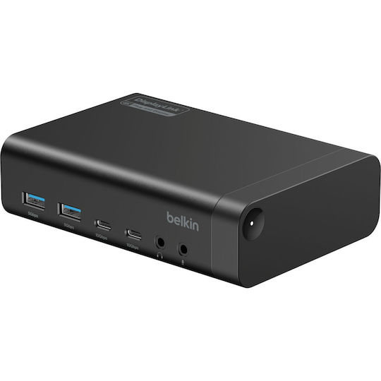 Belkin Connect 14-in-1 Dock / USB-C Docking Station με HDMI/DisplayPort 4K PD Ethernet και σύνδεση 2 Οθονών