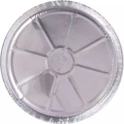 Recipient Din Aluminiu Rotund Tavă (5 Buc)