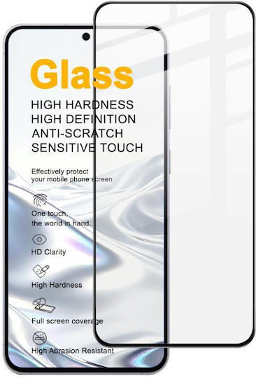 Galaxy S26 FE 5G S25 FE 5G Imak Pro+ Serie Vollflächiges Gehärtetes Glas Schutzfolie Unterstützung Fingerabdruck-Entsperrung