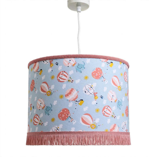Einfaches Kinderzimmer-Deckenleuchte Hängend mit E27-Fassung Beiges 35x20cm