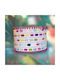 Einfaches Licht Kinderzimmer-Deckenleuchte mit E27-Fassung Rosa 35x20cm