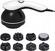 Blow Body Massage Device for Anti-Cellulite Black