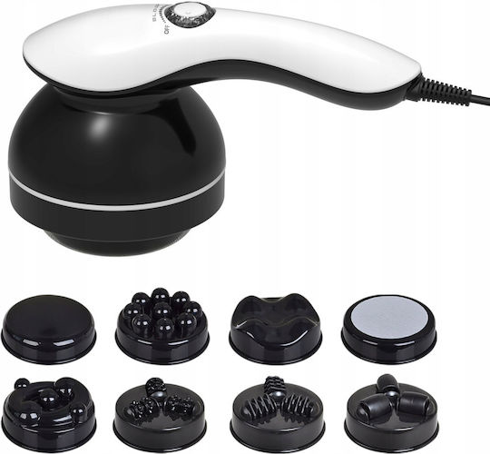 Blow Body Massage Device for Anti-Cellulite Black