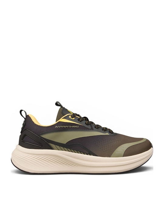 Männer Sneakers Olivgrün