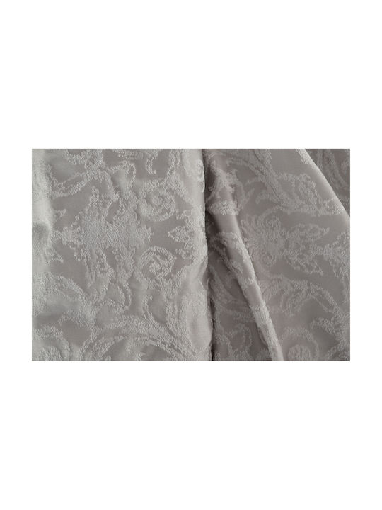 Saray Home Curtain With Pencil Pleat Gray 220x280cm