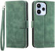 Dierfeng Θήκη Πορτοφόλι Green Oppo Reno15 5g