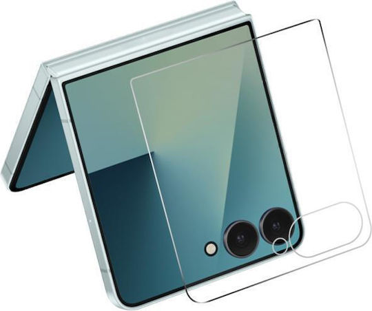 Galaxy Z Flip8 5g Outer Screen Enkay 9h Big Arc Edge High Aluminum-silicon Tempered Glass Film