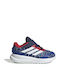 Runfalcon Kids Sports Shoes Running with Hoop & Loop Closure Blue