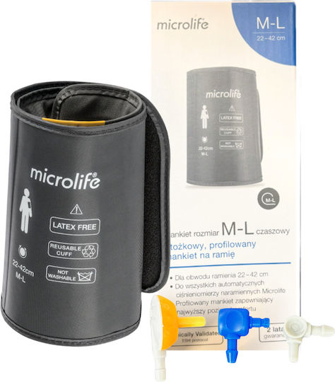Microlife Blutdruckmessgerät Zubehör Mittel Manschette 22-42cm 3g 4g 5g