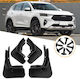 Greatwall Haval F7 F7x 2019-2021 4 Τεμάχια Σετ Προστατευτικών Φτερών Πιτσιλίσματα Τροχών Αυτοκινήτου