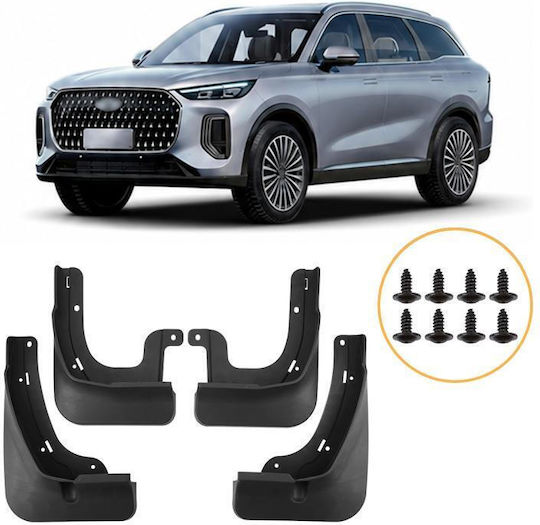 Chery Tiggo 8l Fulwin T9 2024 4 Τεμάχια Σετ Προστατευτικά Φτερών Λασπωτήρες Τροχών Αυτοκινήτου