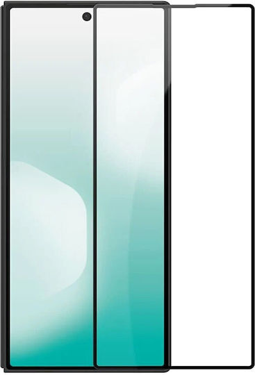 Displayschutzfolie Vollflächig gehärtetes Glas Voller Leim Samsung Galaxy Z Fold8 – Schwarz