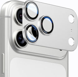 Iphone 18 Pro Enkay Film din sticlă securizată pentru lentila camerei anti-reflexie Armor din aliaj de aluminiu mat Argintiu Iphone 18 Pro Enkay Film din sticlă securizată pentru lentila camerei anti-reflexie Armor din aliaj de aluminiu mat Argintiu