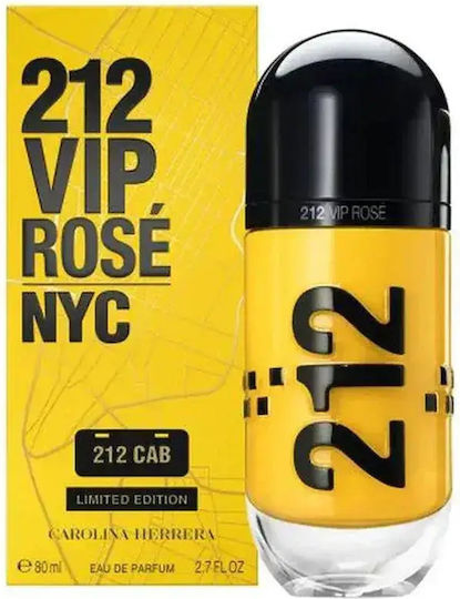 Carolina Herrera 212 Vip Rosé 212 Cab Eau de Parfum 80ml