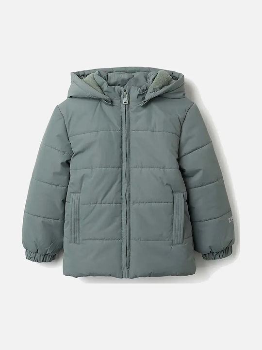 Kinderjacken & Winterjacken Lässig Kurze mit Kapuze Khaki