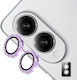 Galaxy Z Fold8 5g Enkay Hat-prince 9h Rear Camera Lens Glitter Aluminium Alloy Tempered Glass Film Purple