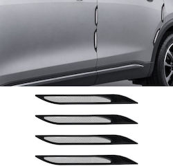 Air Duct Hood Air Sticker Car Decoration 4 Pieces Set White Air Duct Hood Air Sticker Car Decoration 4 Pieces Set White