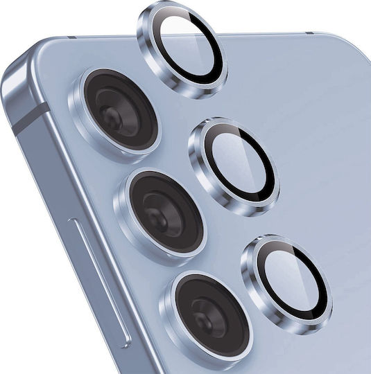 Metallkameraobjektiv Samsung S24 Hochwertiges Saphirblau Oem