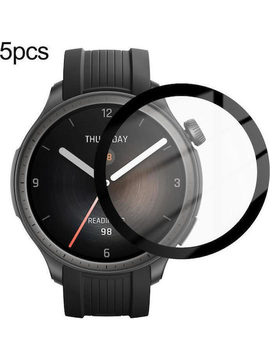 Amazfit Balance 5 Bucăți Pachet Pmma Composite Soft Screen Protector Film Cutie De Vânzare Cu Amănuntul Colorată
