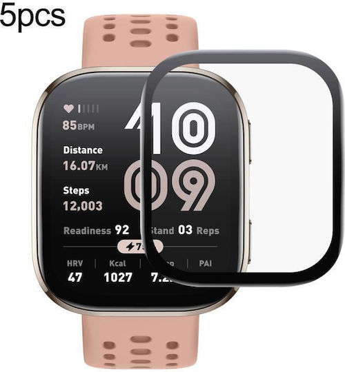 Amazfit Bip 6 5 Броя Пакет PMMA Композитна Мека Защитна Фолио За Екран Кутия За Продажба На Едро Цвят