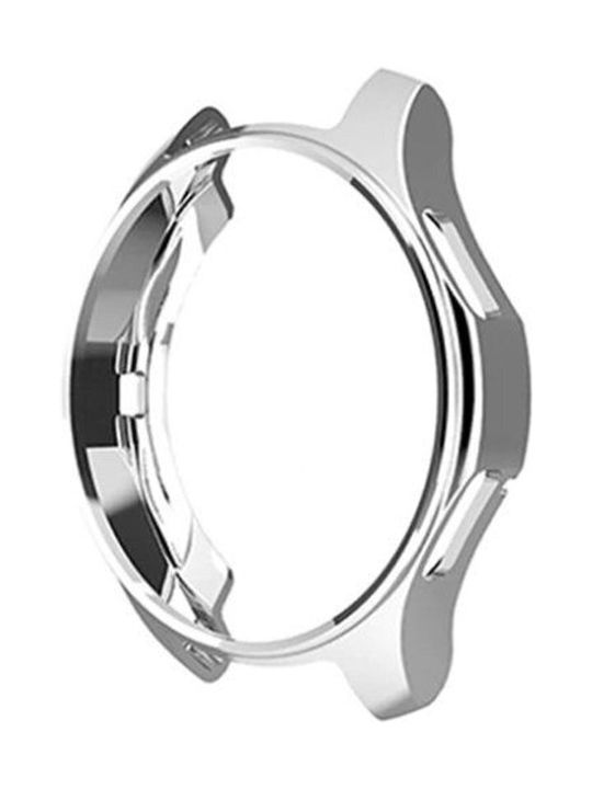 Schützender Rahmenhülle Silikon in Silberfarbe für Samsung Galaxy Watch