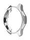 Protective Frame Case Θήκη Σιλικόνης σε Ασημί χρώμα για Samsung Galaxy Watch 3