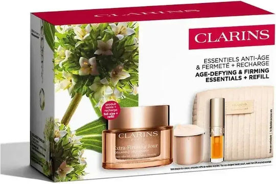 Clarins Extra Firming Σετ Περιποίησης για Αντιγήρανση & Σύσφιξη 4τμχ