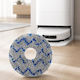 Replacement Robot Vacuum Cleaner Dreame X50 X50 Pro X40 Enhanced Edition S40 Enhanced Edition Blue Striped Mop