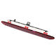 Fiat Grande Punto Punto Evo High Mounted Brake Light In The Trunk 51974522 Red