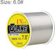 6.0# 500m High Strength Nylon Monofilament Fishing Line Transparent White