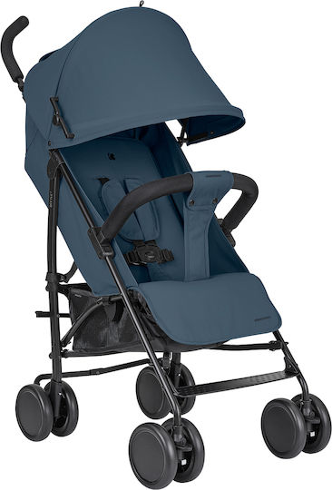 Kikka Boo Beetle 2 Количка с дръжка Подходяща от 6+ месеца Тъмносиня 6.5kg