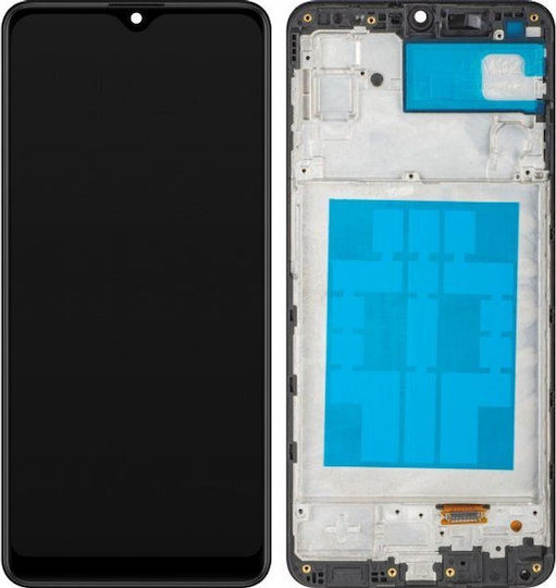 MP Ersatzbildschirm mit Touch-Mechanismus für Samsung Galaxy M32 M325 Schwarz