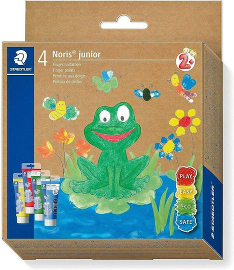 Staedtler Noris Junior Finger Paints 4 Pieces 8814 D