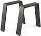 Picior Metalic de Mobilier 2 Buc 30 Cm Maro