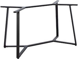 Pakketo Stand de masă metalic pentru masă negru 60x112x72cm